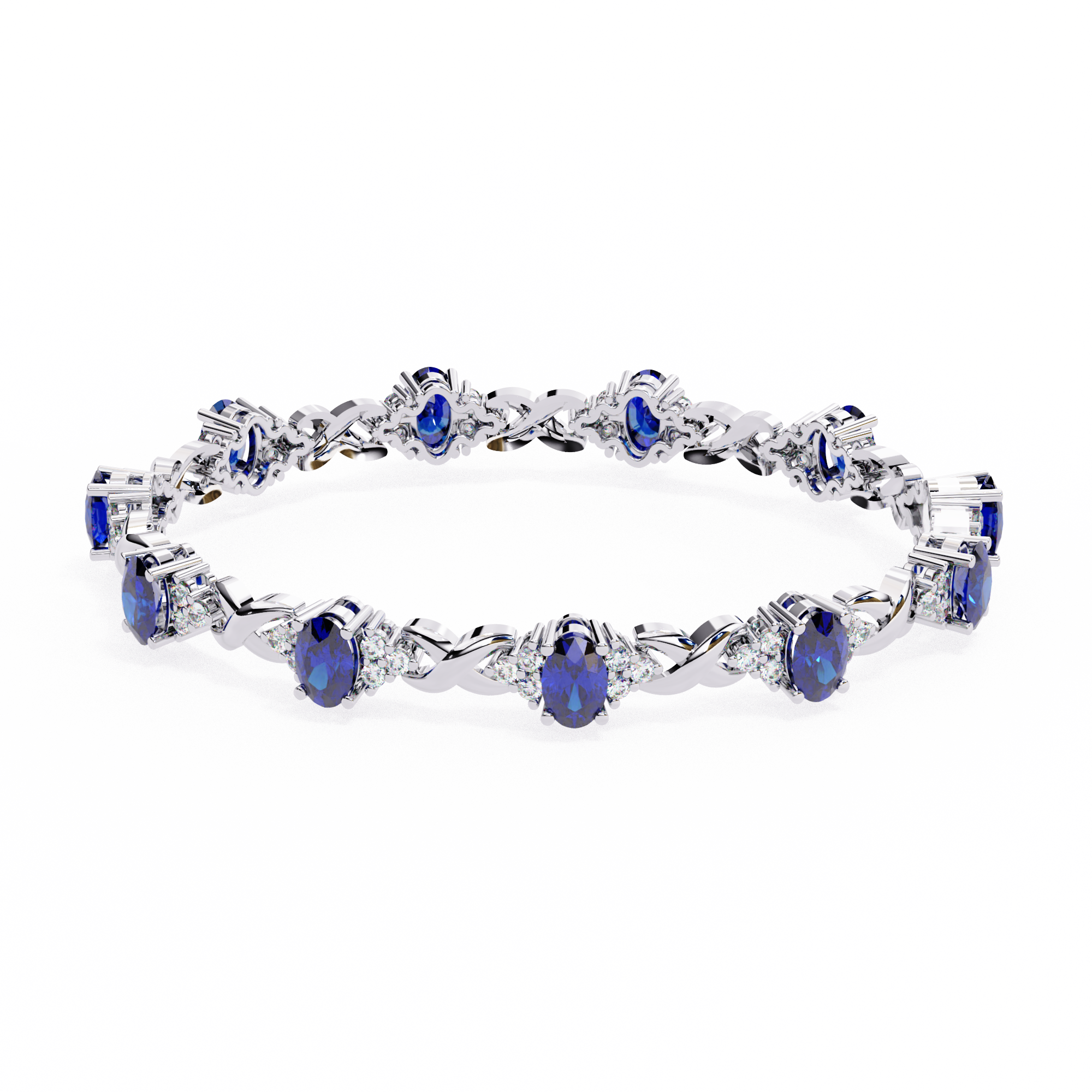 Haute Joaillerie Diamond Cuff in 10k–18k Gold