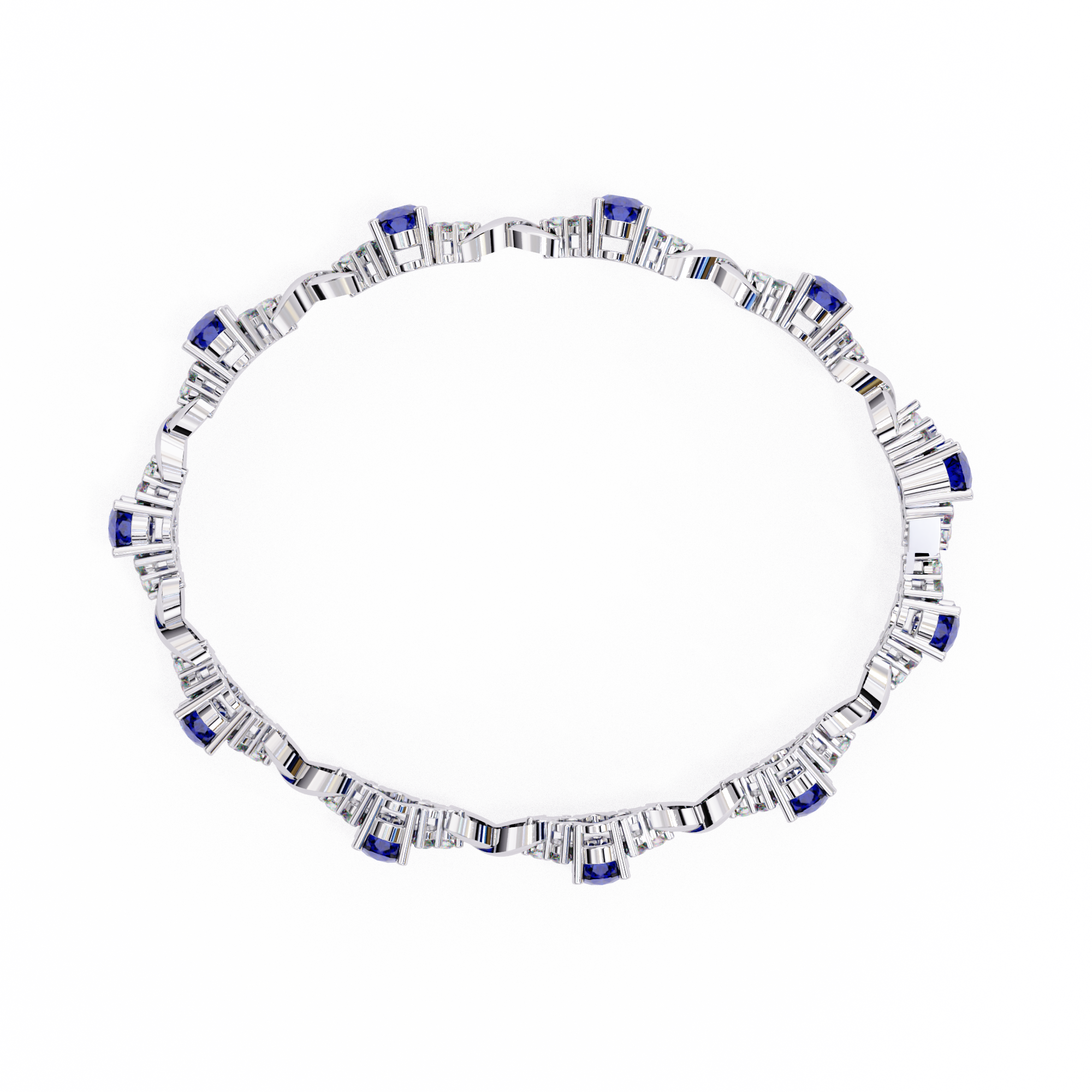 Haute Joaillerie Diamond Cuff in 10k–18k Gold