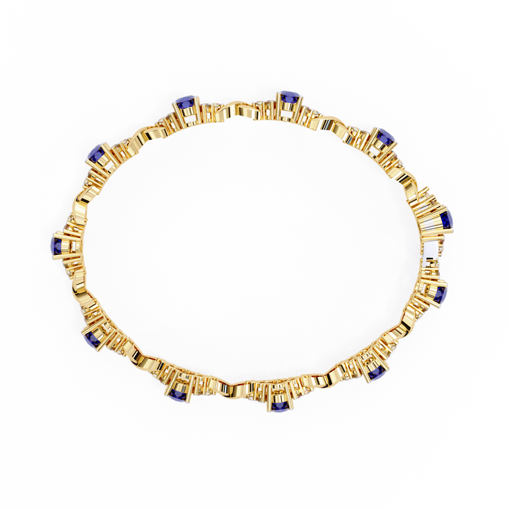 Haute Joaillerie Diamond Cuff in 10k–18k Gold