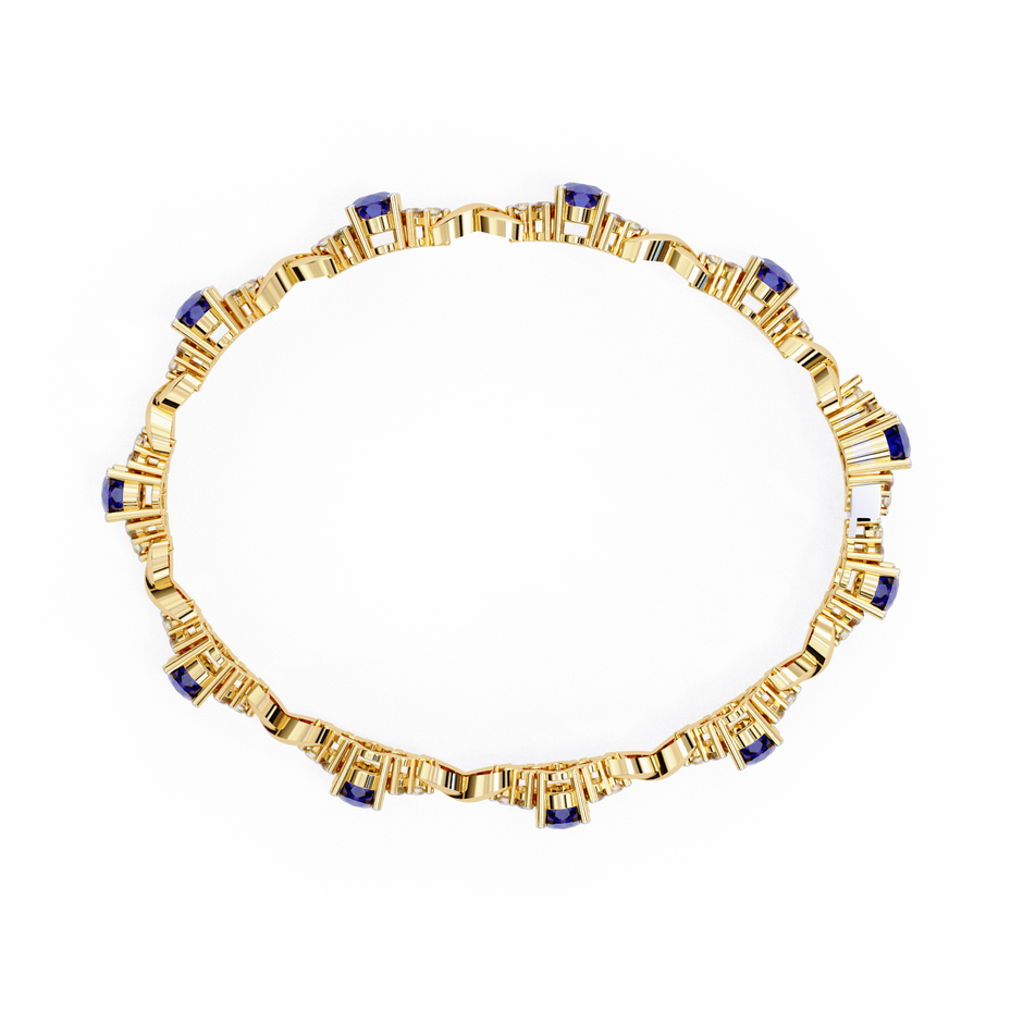 Haute Joaillerie Diamond Cuff in 10k–18k Gold