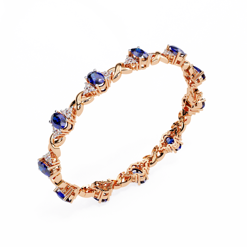 Haute Joaillerie Diamond Cuff in 10k–18k Gold