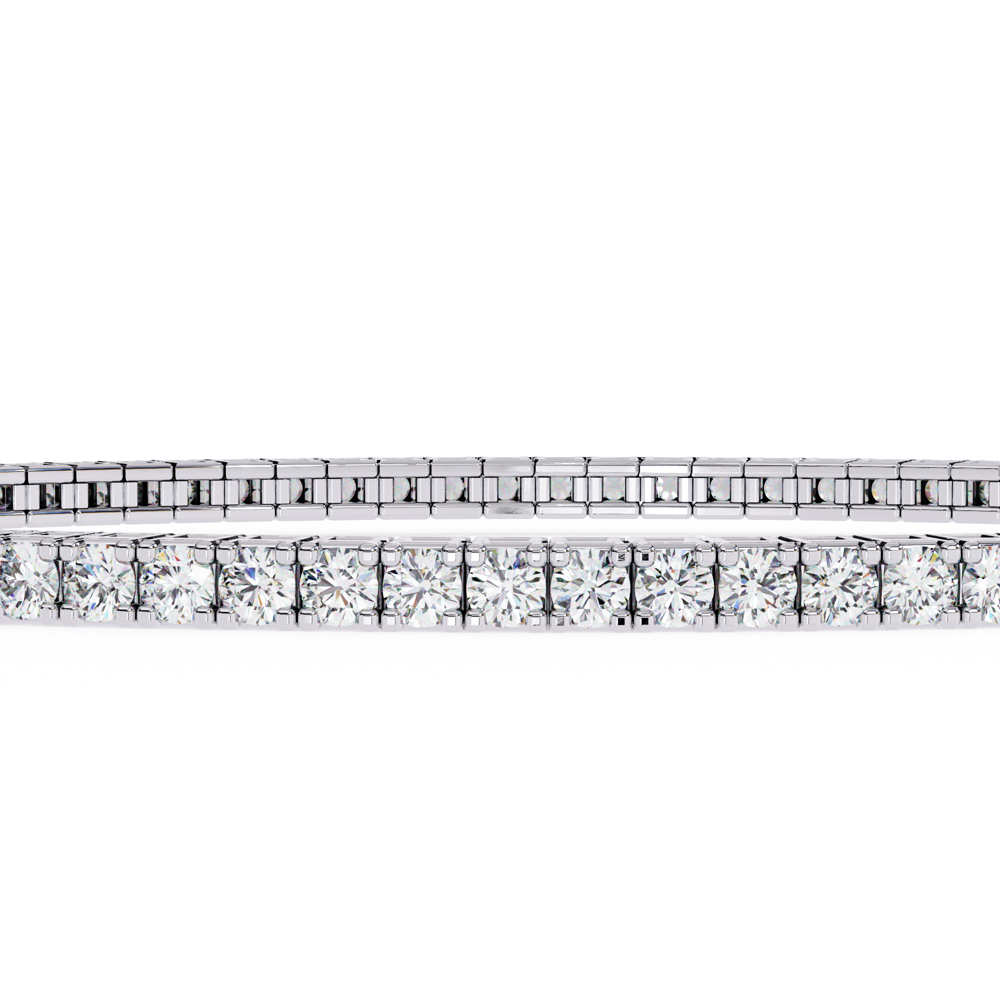 Rivière Grand Diamond Bracelet in 10k–18k Gold