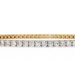 Rivière Grand Diamond Bracelet in 10k–18k Gold