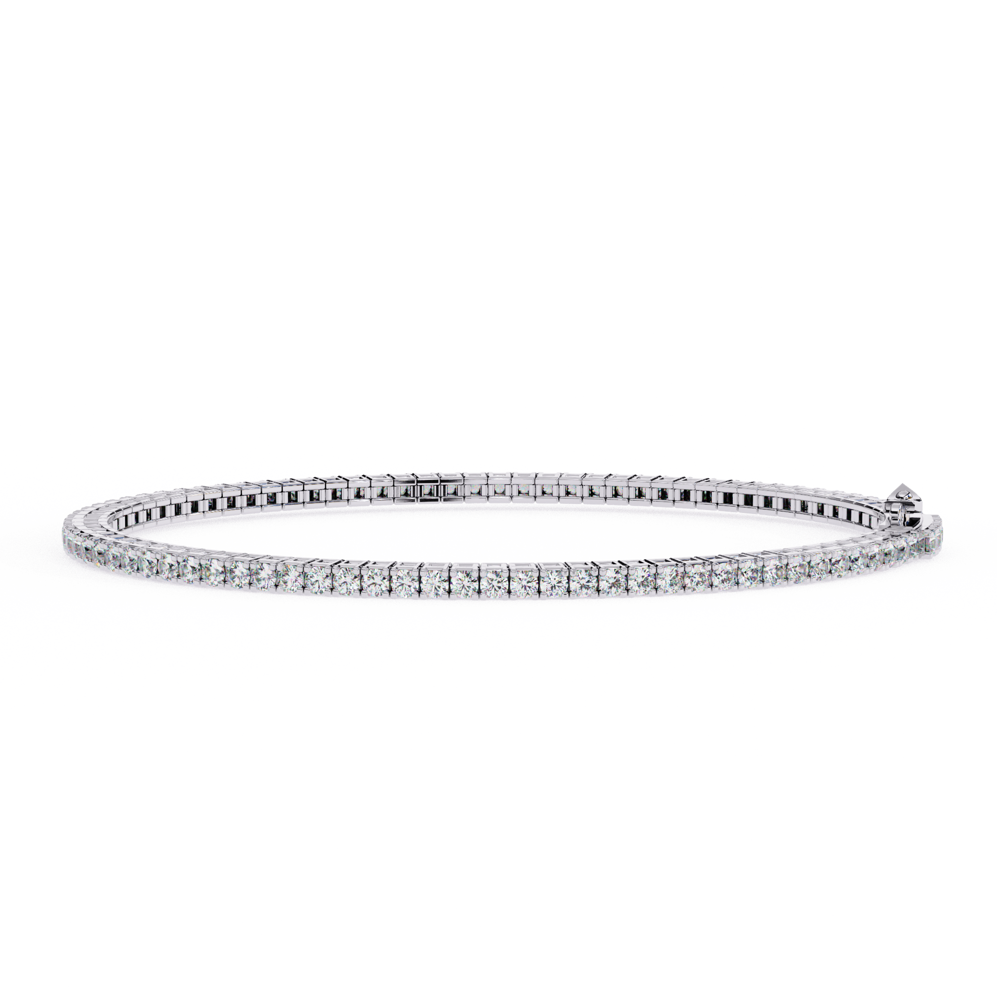Rivière Grand Diamond Bracelet in 10k–18k Gold