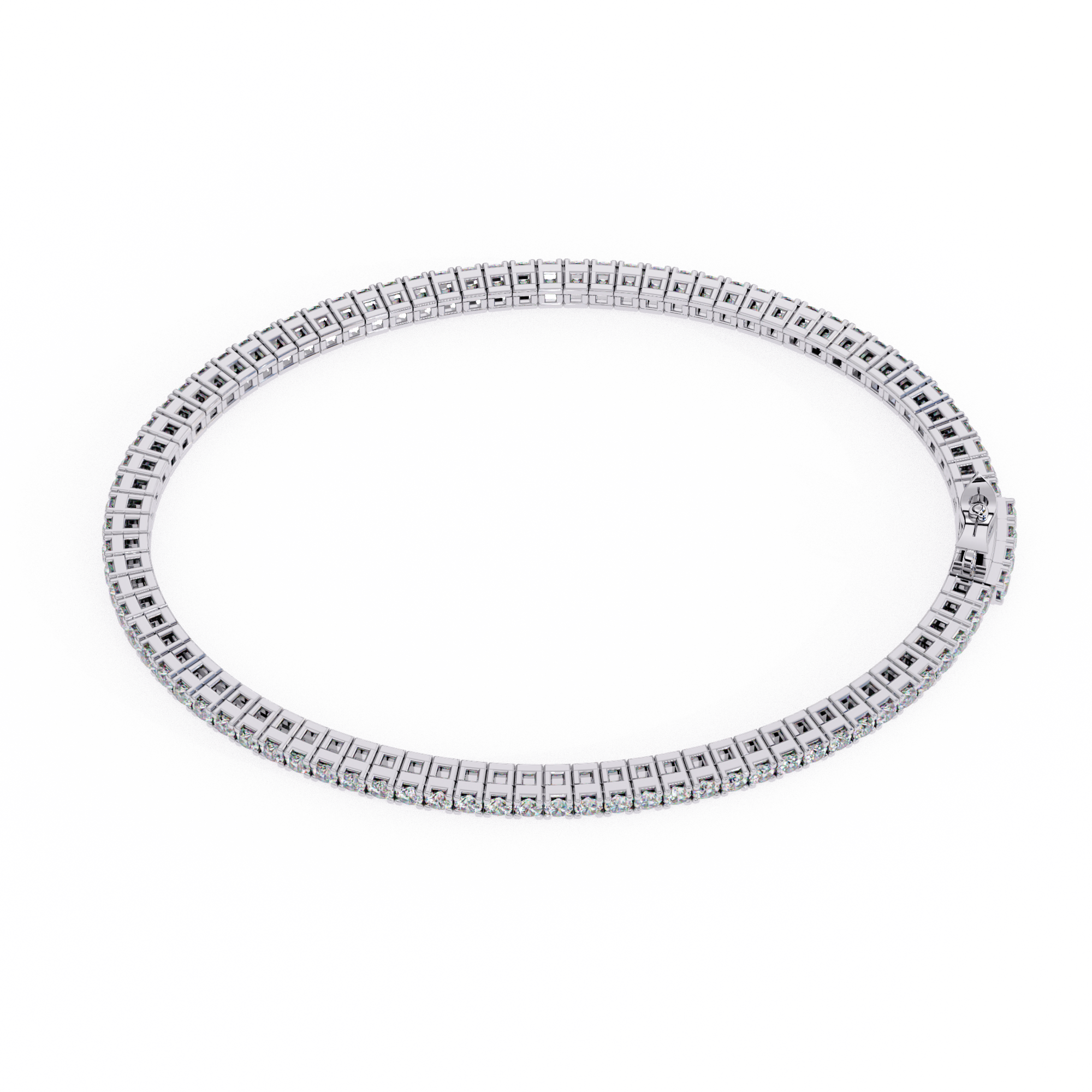 Rivière Grand Diamond Bracelet in 10k–18k Gold