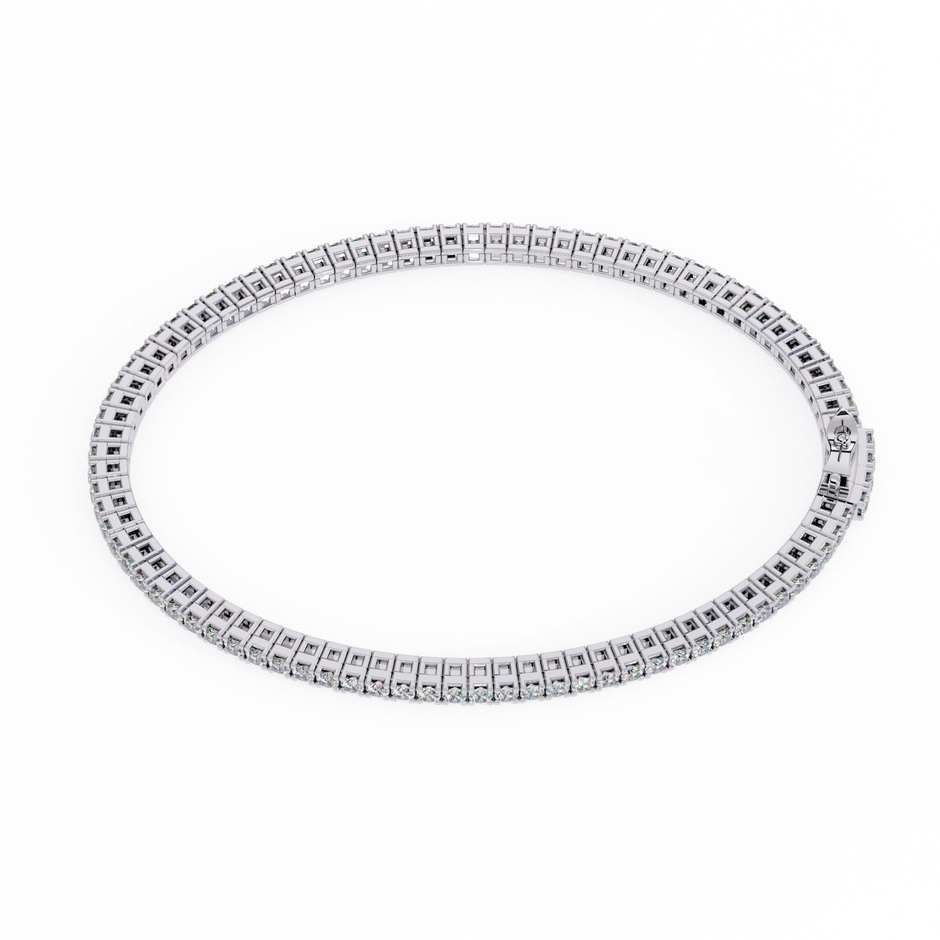 Rivière Grand Diamond Bracelet in 10k–18k Gold