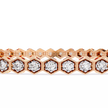 Impérial Diamond Line Bracelet in 10k–18k Gold