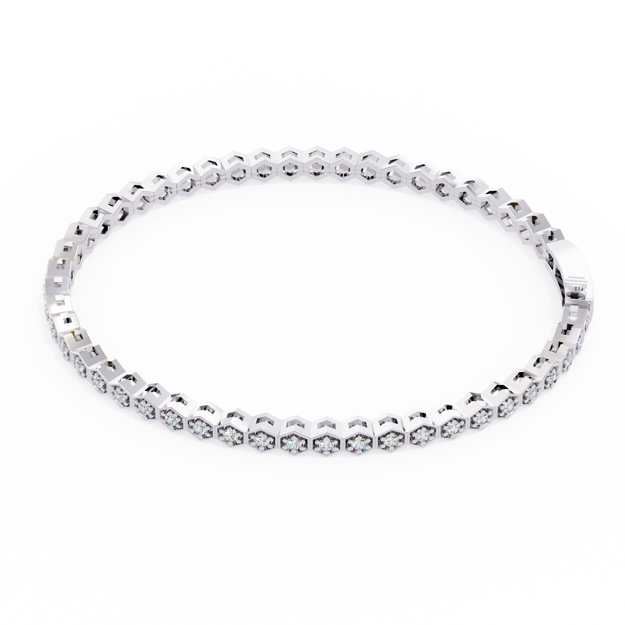 Impérial Diamond Line Bracelet in 10k–18k Gold