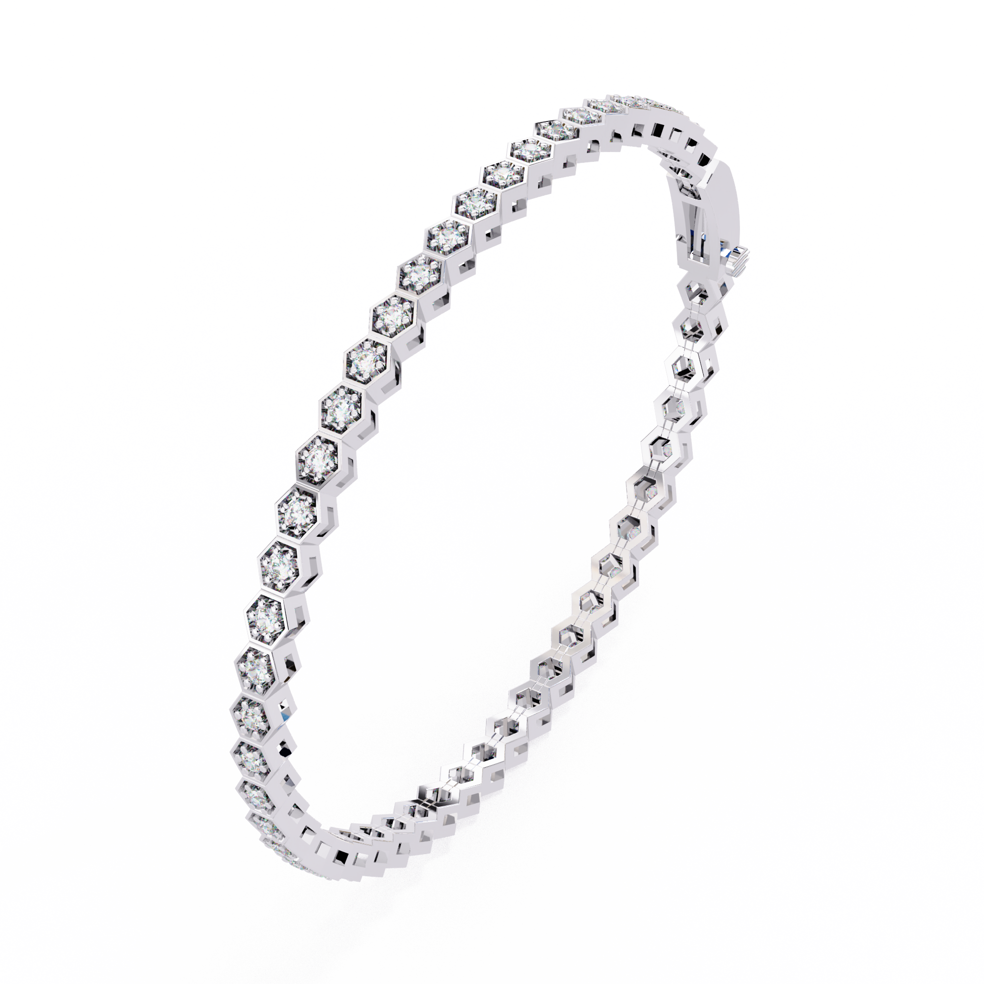 Impérial Diamond Line Bracelet in 10k–18k Gold