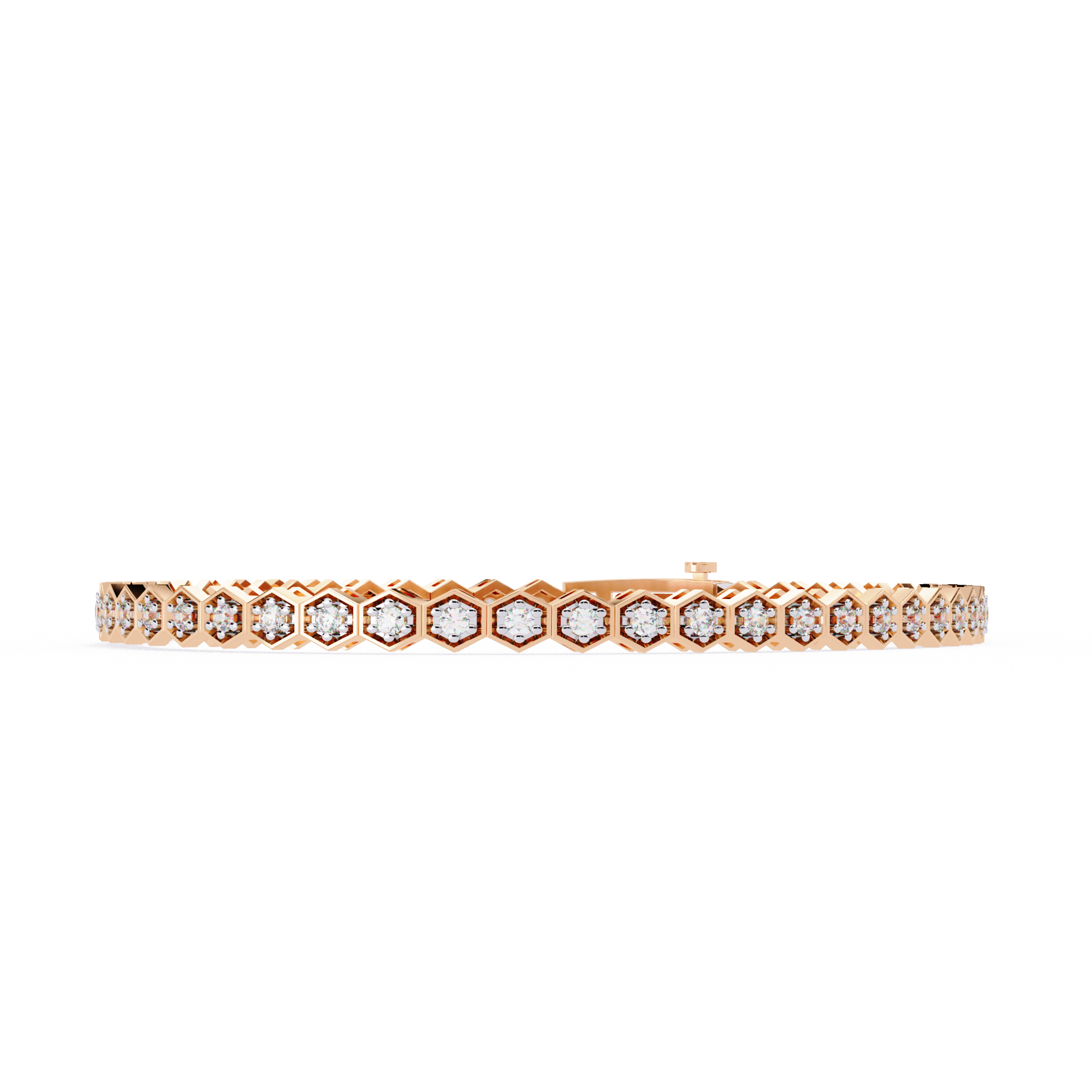 Impérial Diamond Line Bracelet in 10k–18k Gold