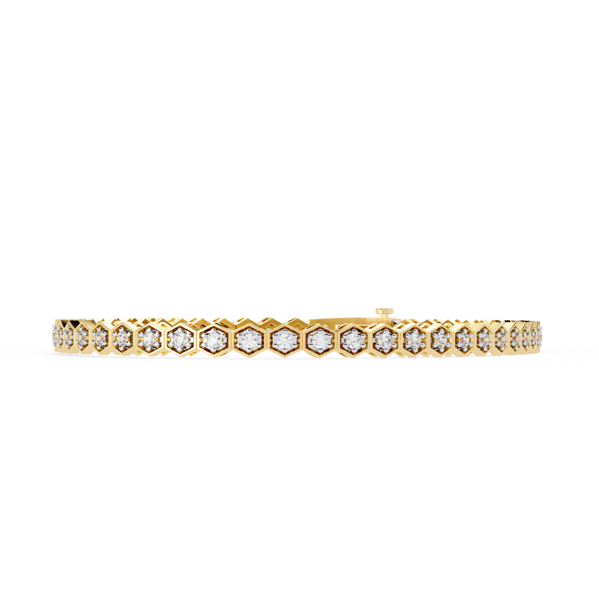 Impérial Diamond Line Bracelet in 10k–18k Gold