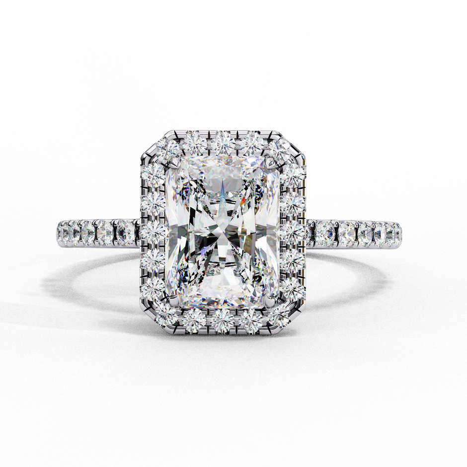 Oval-Cut Diamond Solitaire Ring in 10k–18k Gold