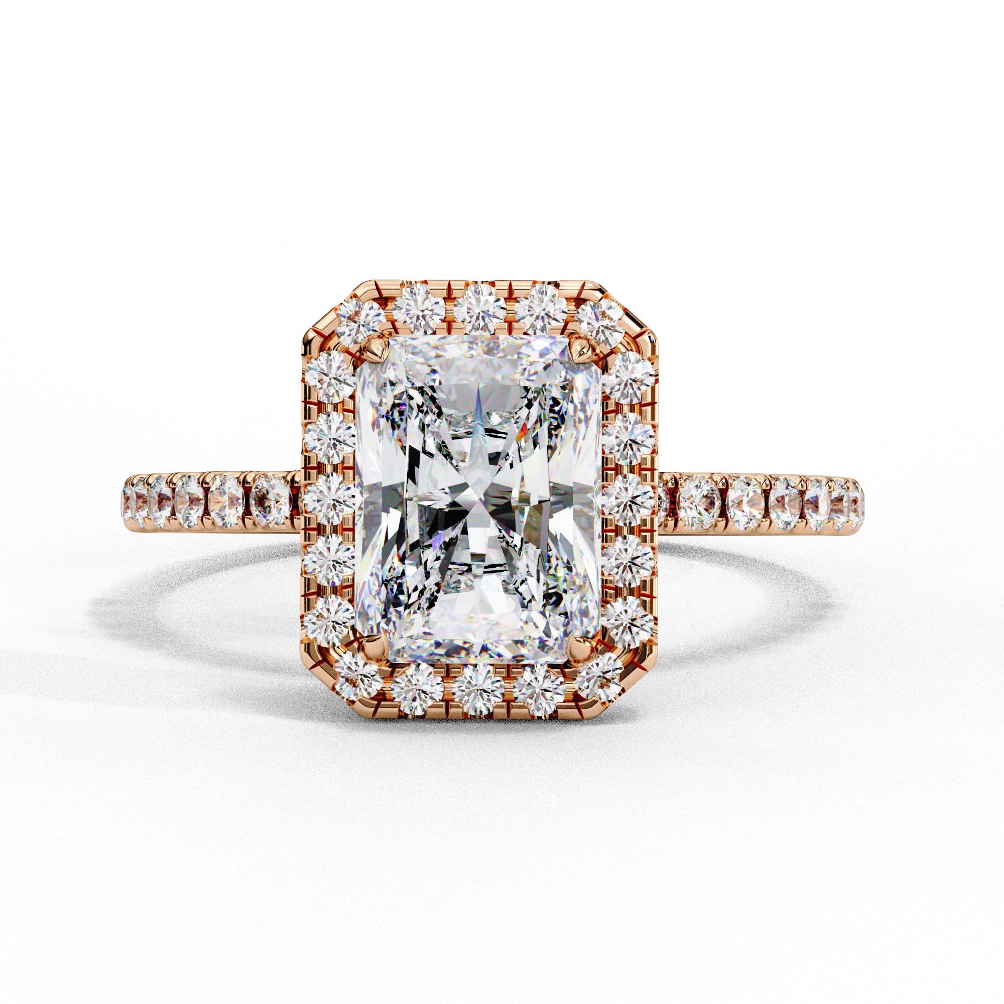 Oval-Cut Diamond Solitaire Ring in 10k–18k Gold