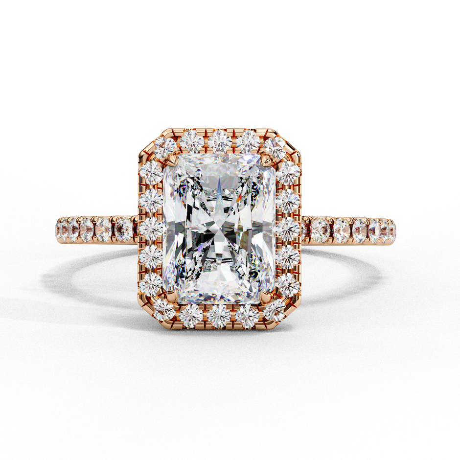 Oval-Cut Diamond Solitaire Ring in 10k–18k Gold