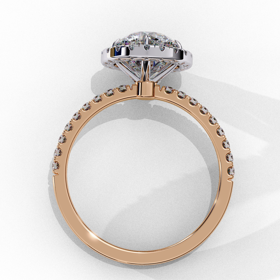 Diamond Solitaire Ring in 10k–18k Gold