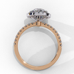 Diamond Solitaire Ring in 10k–18k Gold