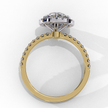 Diamond Solitaire Ring in 10k–18k Gold