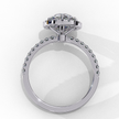 Diamond Solitaire Ring in 10k–18k Gold