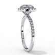 Diamond Solitaire Ring in 10k–18k Gold