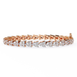 Lumière Flexible Diamond Bracelet in 10k–18k Gold