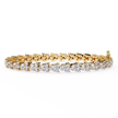 Lumière Flexible Diamond Bracelet in 10k–18k Gold