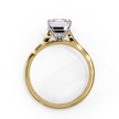 Diamond Solitaire Ring in 10k–18k Gold