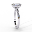 Diamond Solitaire Ring in 10k–18k Gold