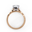 Round Brilliant Diamond Solitaire Ring in 10k–18k Gold