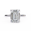 Oval-Cut Diamond Solitaire Ring in 10k–18k Gold