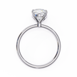 Pear-Shaped Diamond Solitaire Ring in 10k–18k Gold