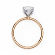 Pear-Shaped Diamond Solitaire Ring in 10k–18k Gold