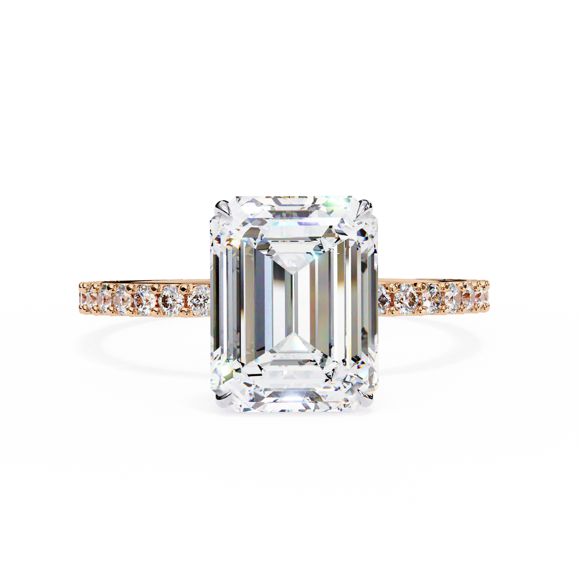 Marquise Diamond Solitaire Ring in 10k–18k Gold