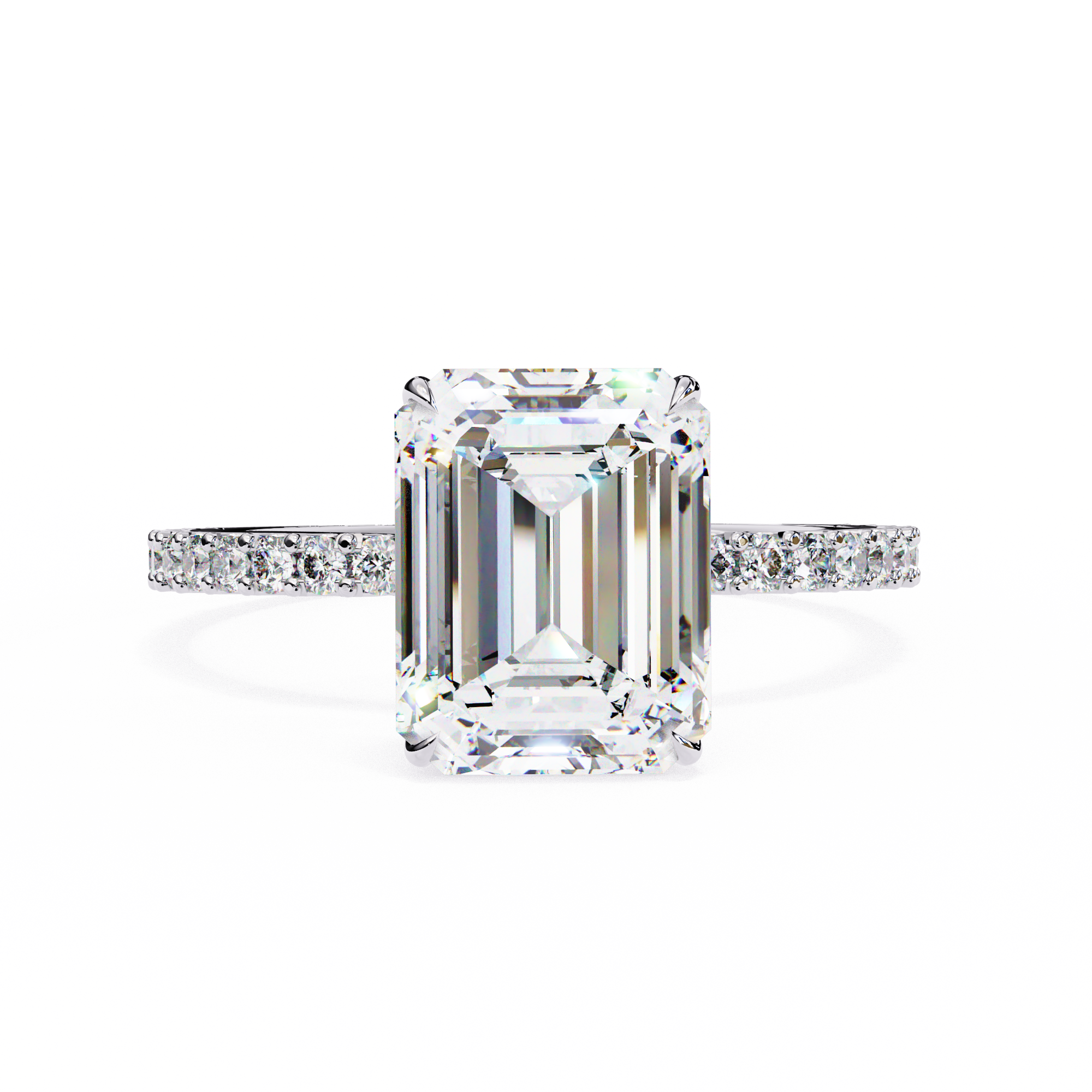 Marquise Diamond Solitaire Ring in 10k–18k Gold