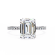 Marquise Diamond Solitaire Ring in 10k–18k Gold