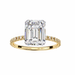 Marquise Diamond Solitaire Ring in 10k–18k Gold