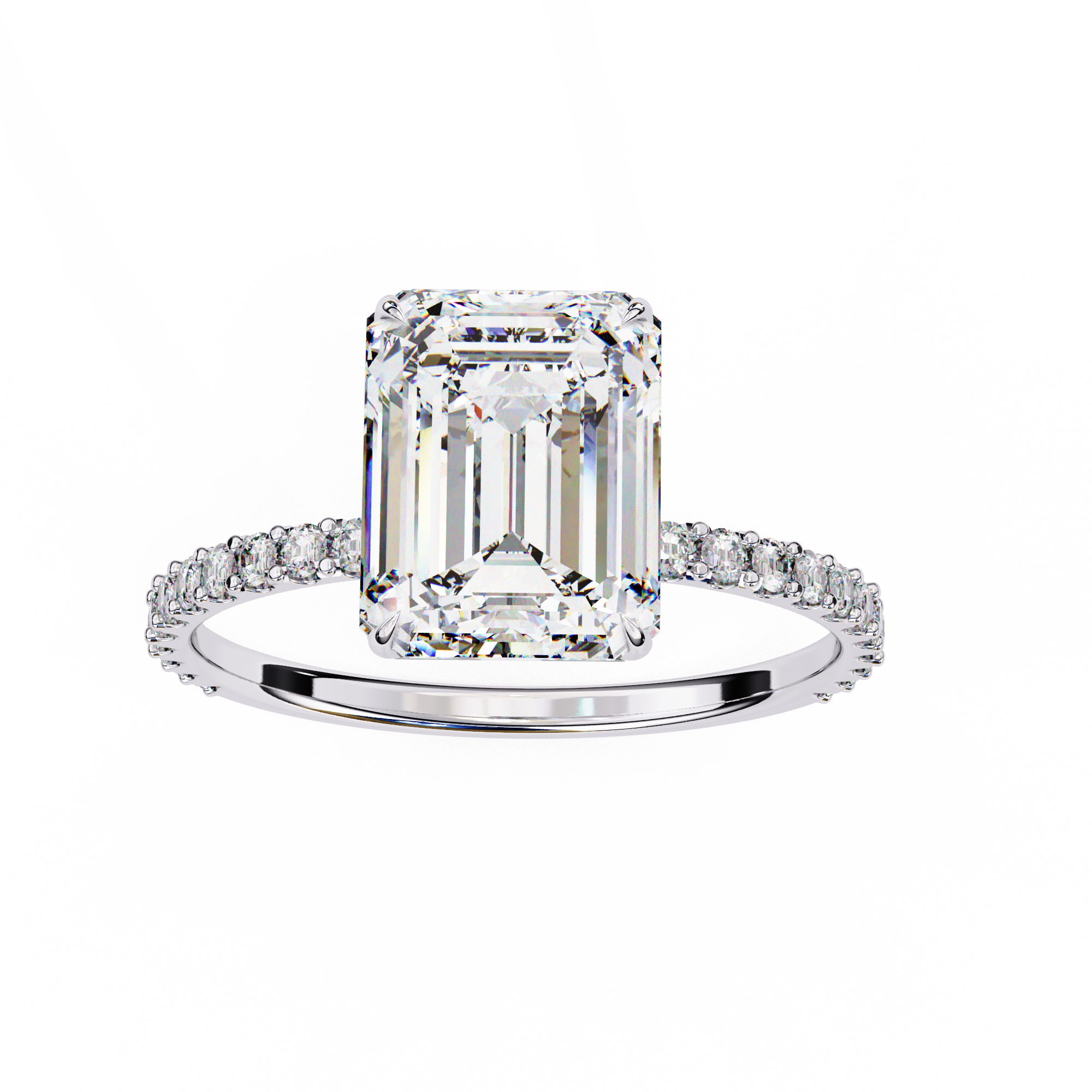Marquise Diamond Solitaire Ring in 10k–18k Gold
