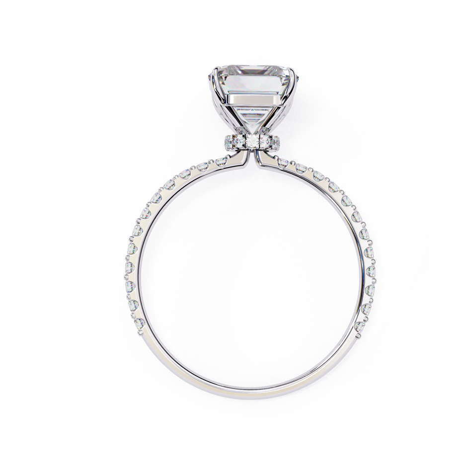 Marquise Diamond Solitaire Ring in 10k–18k Gold