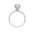 Marquise Diamond Solitaire Ring in 10k–18k Gold