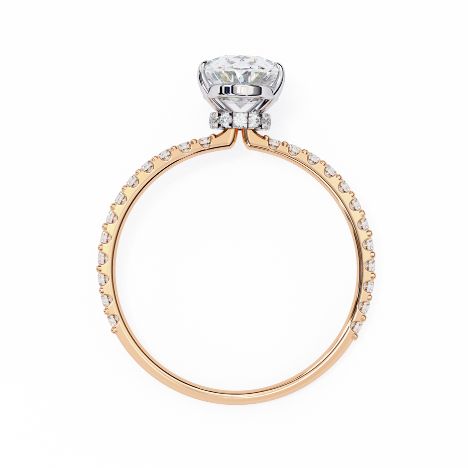 Round Brilliant Diamond Solitaire Ring in 10k–18k Gold