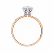 Round Brilliant Diamond Solitaire Ring in 10k–18k Gold