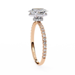 Round Brilliant Diamond Solitaire Ring in 10k–18k Gold