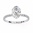 Round Brilliant Diamond Solitaire Ring in 10k–18k Gold