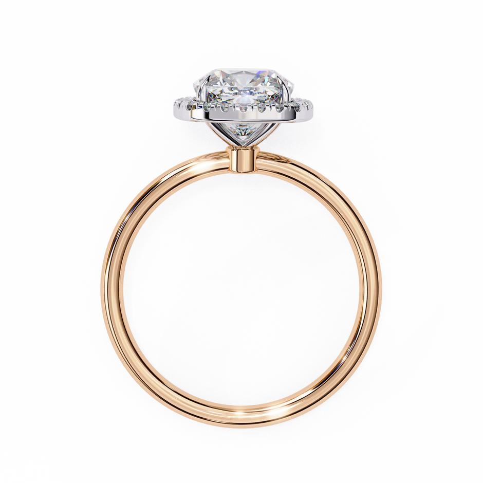 Diamond Solitaire Ring in 10k–18k Gold