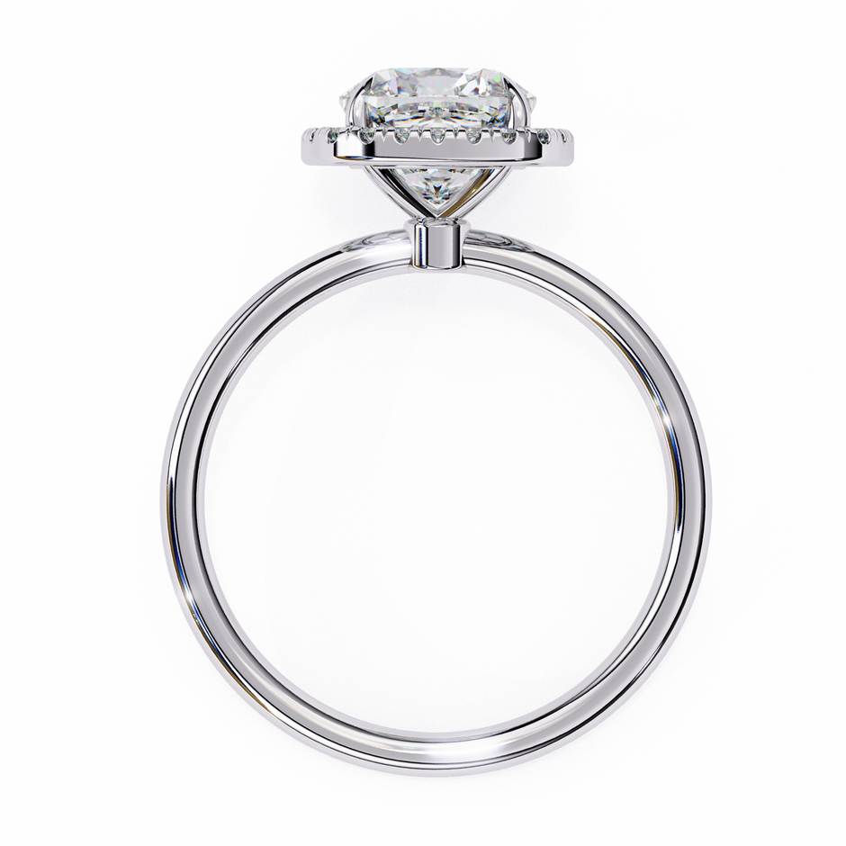 Diamond Solitaire Ring in 10k–18k Gold
