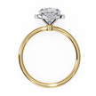 Diamond Solitaire Ring in 10k–18k Gold