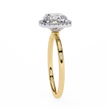 Diamond Solitaire Ring in 10k–18k Gold