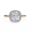 Diamond Solitaire Ring in 10k–18k Gold