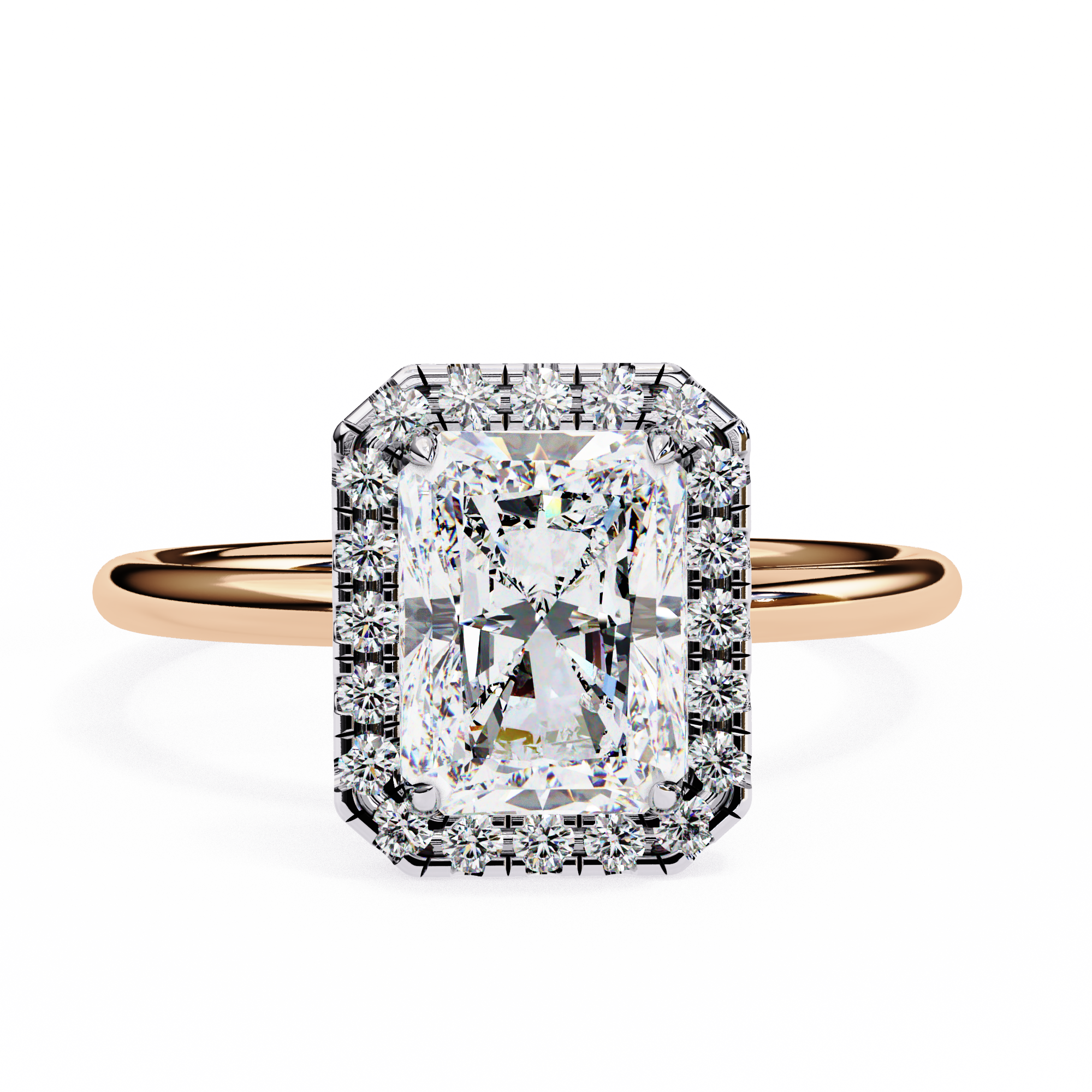Diamond Solitaire Ring in 10k–18k Gold