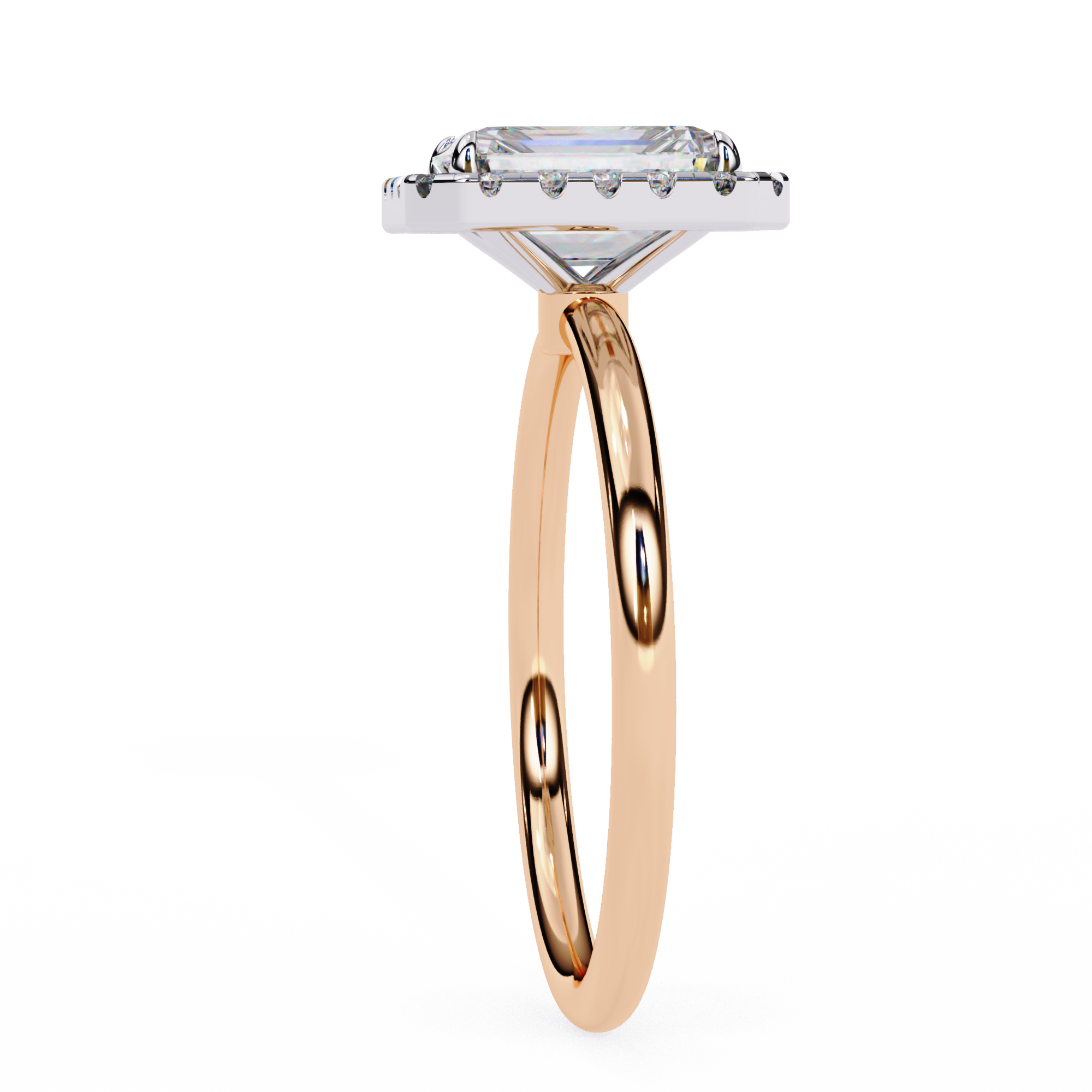 Diamond Solitaire Ring in 10k–18k Gold