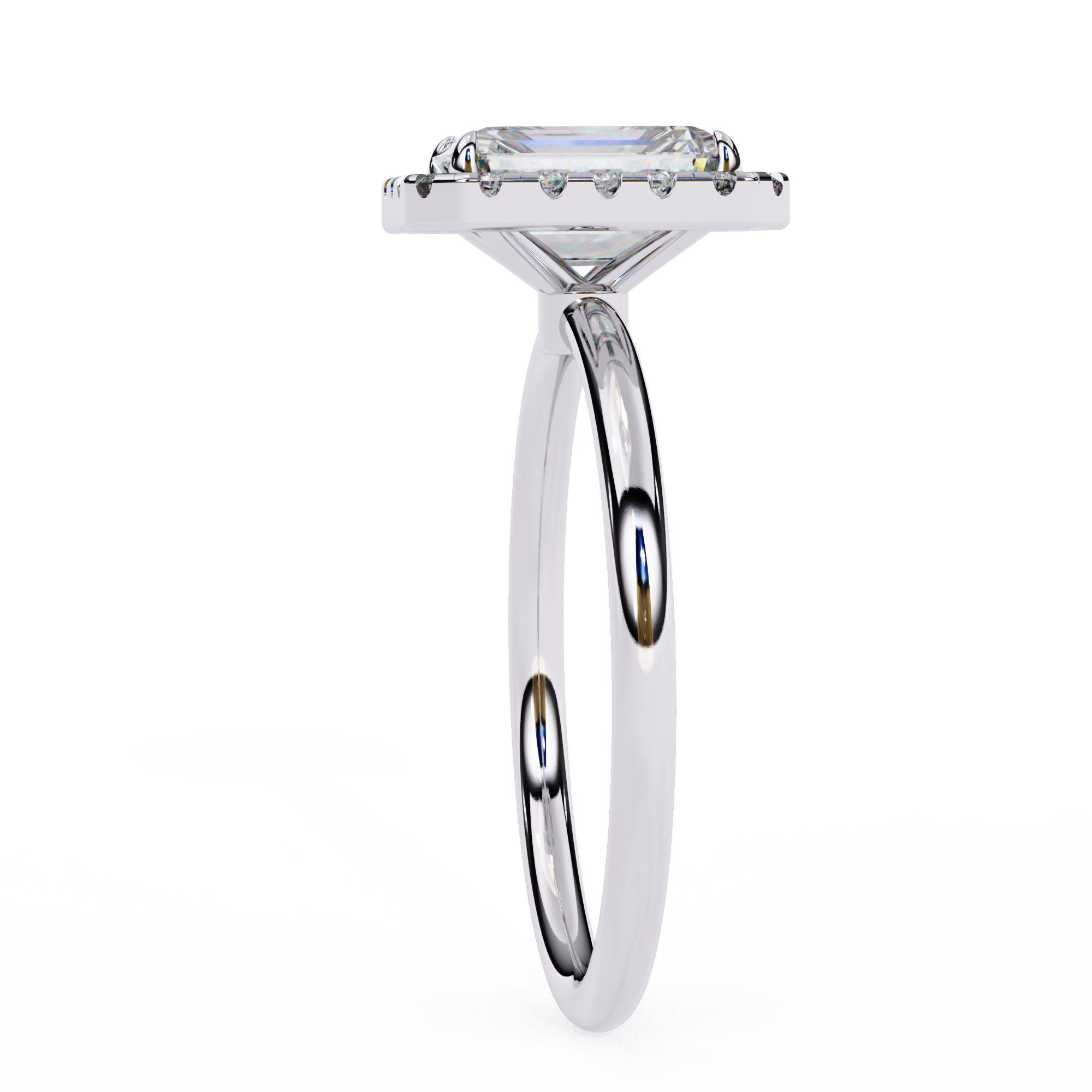 Diamond Solitaire Ring in 10k–18k Gold